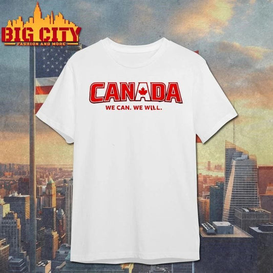 Canada We Can We Will FIFA World Cup Shirt