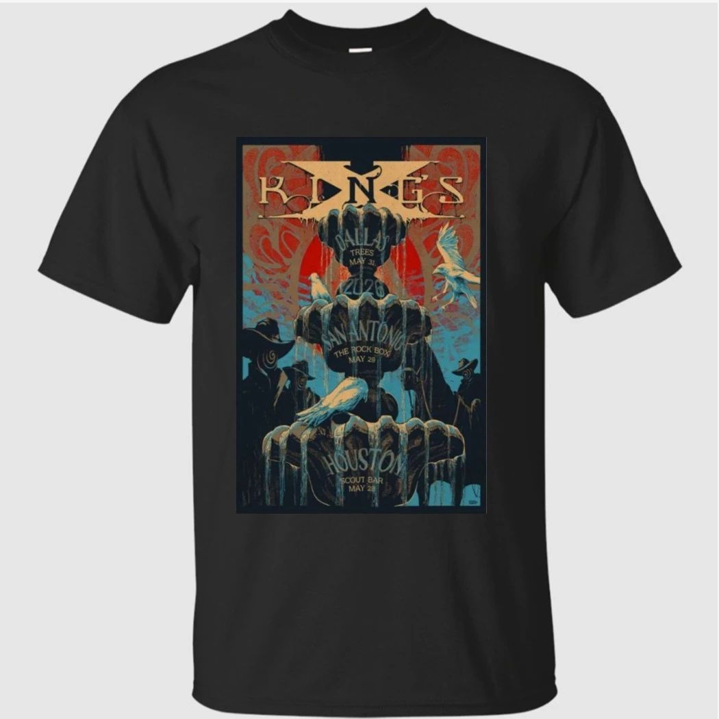 Kings X May 29 2026 TOUR San Antonio Poster Shirt