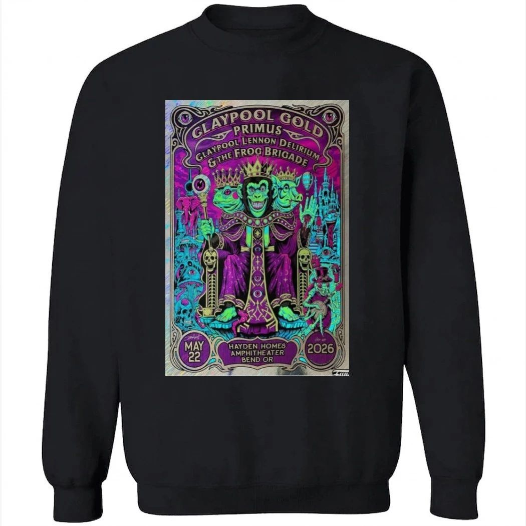Primus Bend Oregon 2026 Poster Limited Edition Foil Artist Proof Shirt