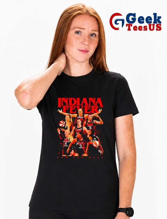Indiana Fever Basketball Team 2026 T-shirt