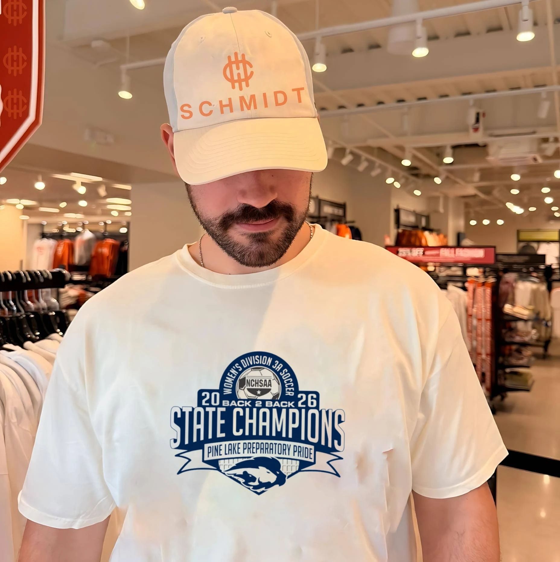 Pine Lake Preparatory Pride 2026 NCHSAA Women’s Division 3A Soccer Champions shirt