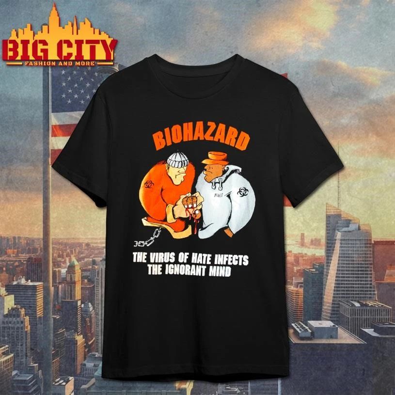 Biohazard The Virus of Hate Infects The Ignorant Mind Shirt