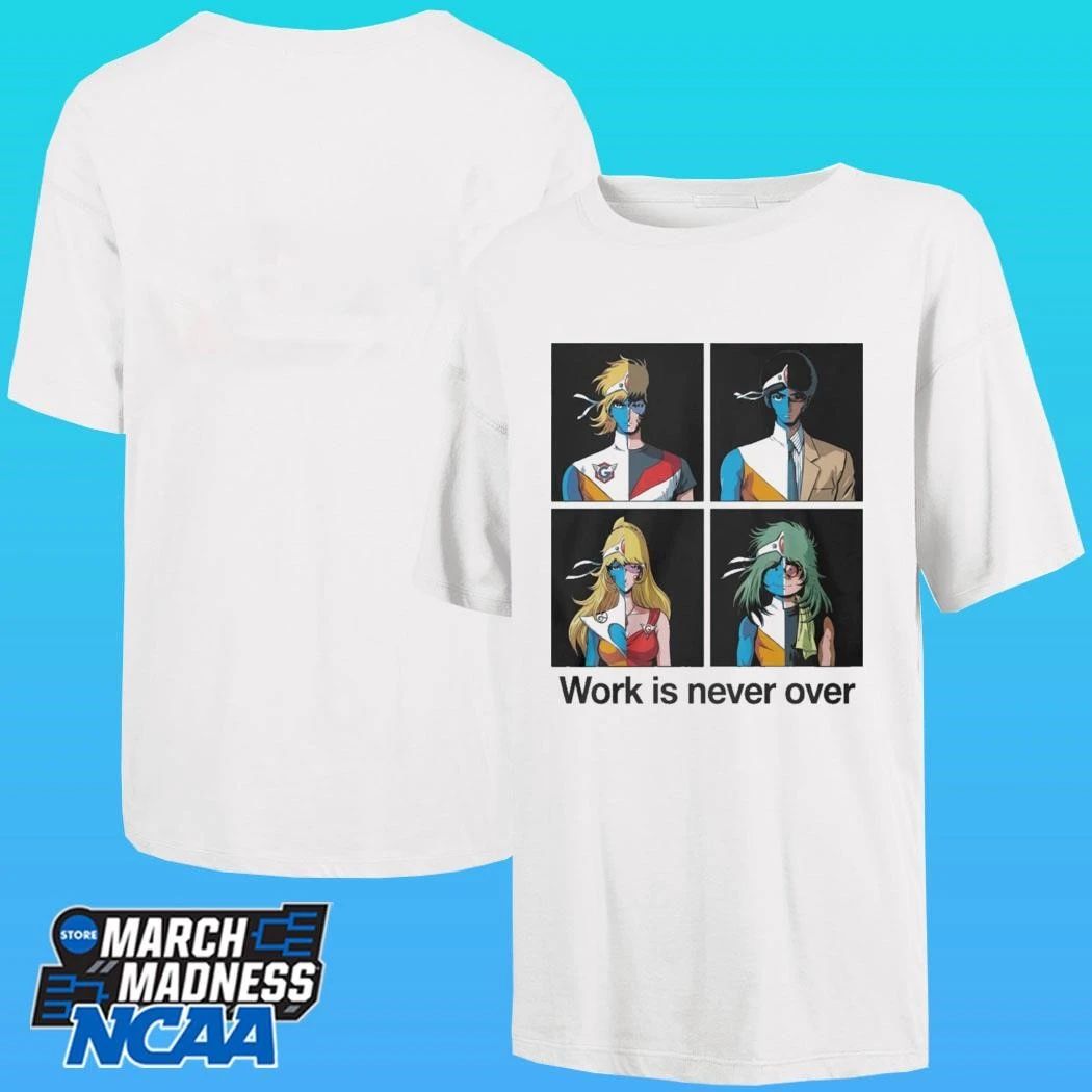 Crescendolls Work Is Never Over Daft Punk Shirt