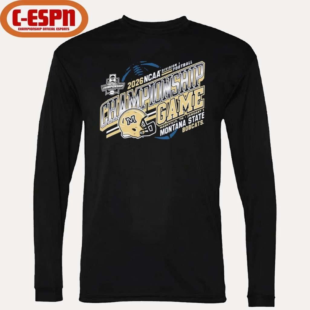 Montana State Football 2026 NCAA FCS Championship Game Bound Shirt