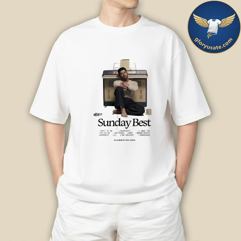 Nick Jonas Sunday Best Tracklist Shirt