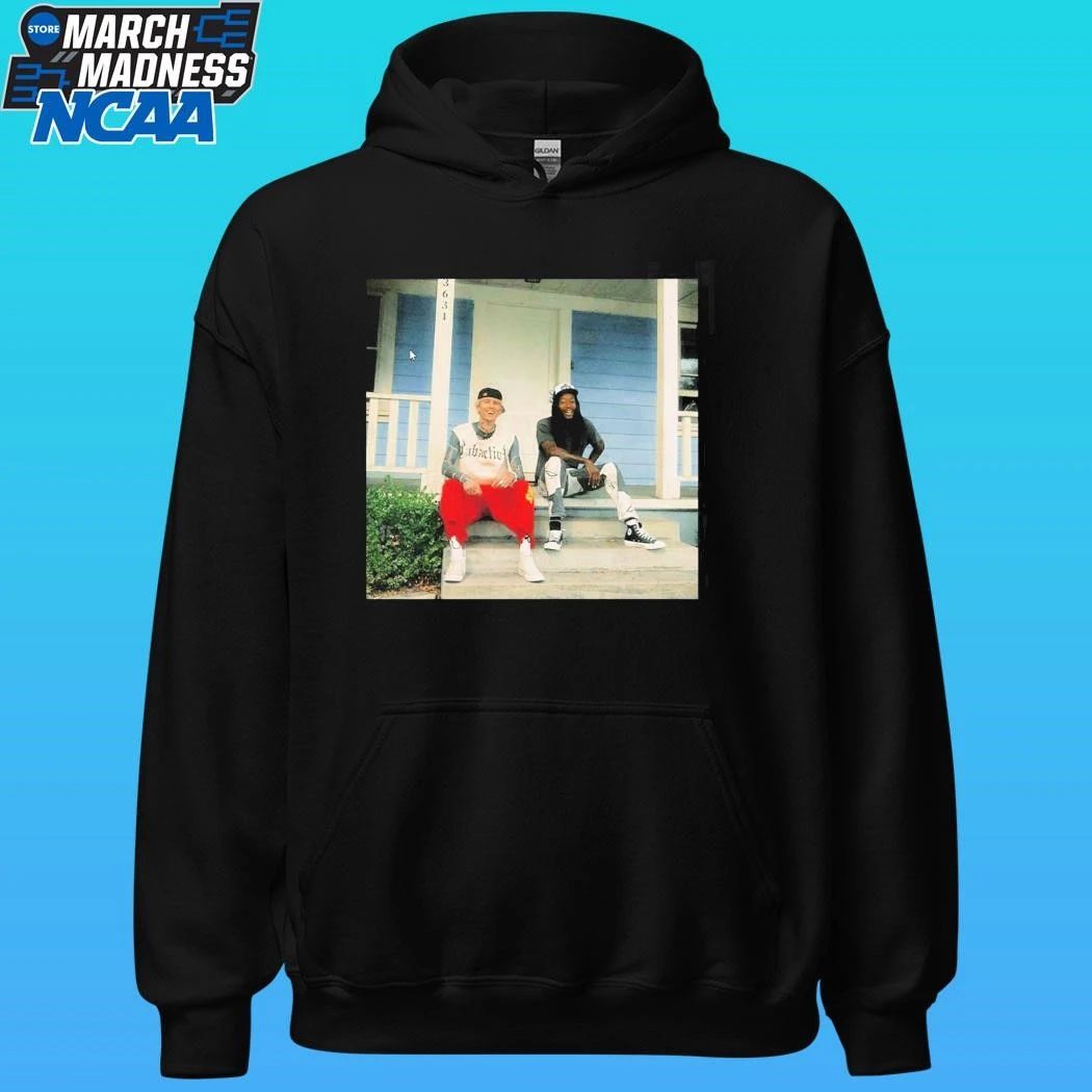 Machine Gun Kelly Mgk X Wiz Khalifa Blog Era Boyz Mixtape Cover Shirt