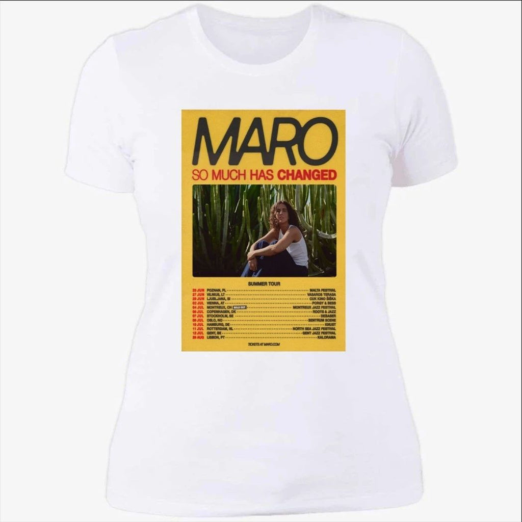 Maro Summer Tour 2026 Poster Shirt