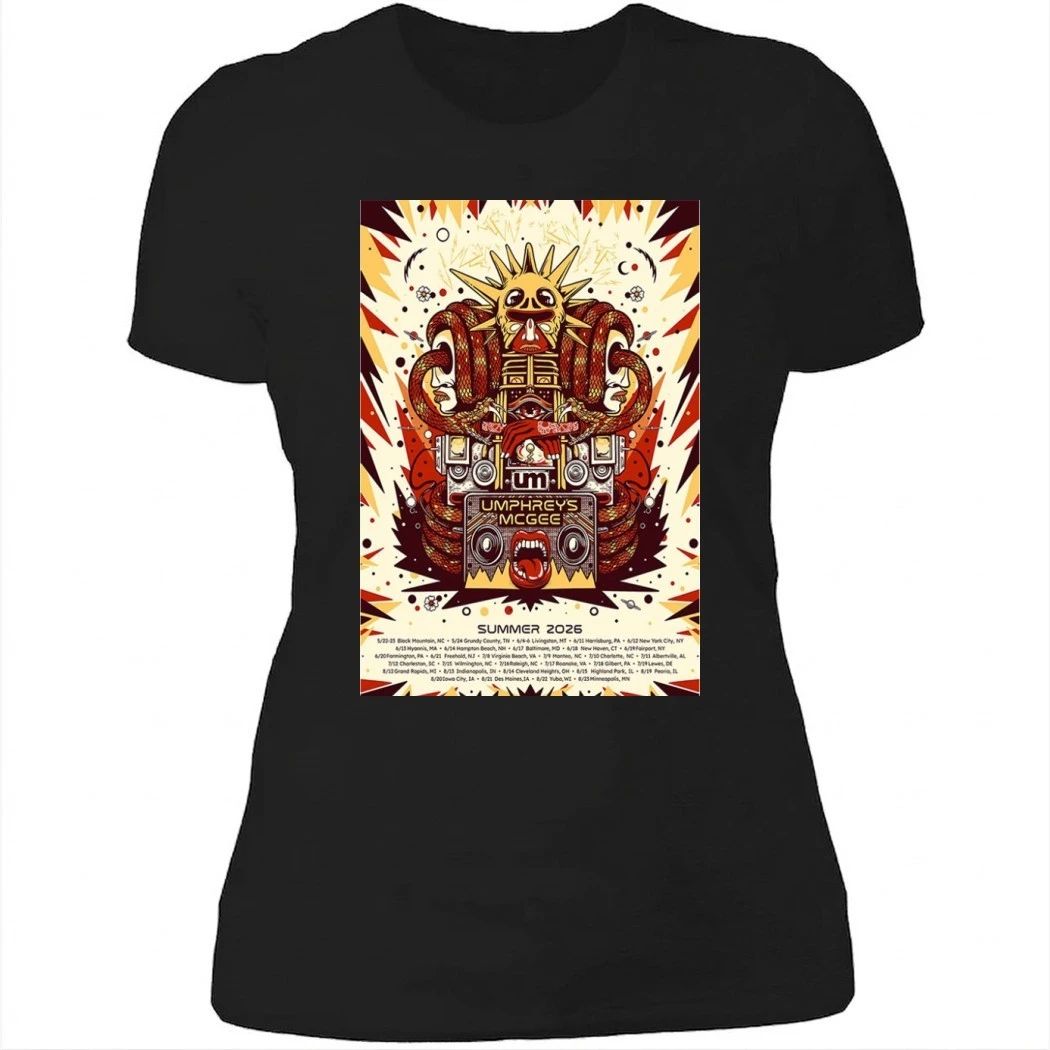 Umphrey’s McGee Tour 2026 Poster New Shirt