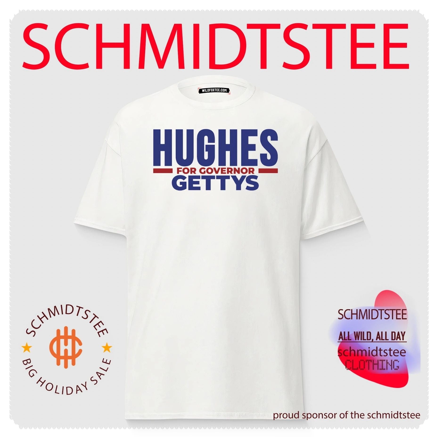 Shelley Hughes for Governor 2026 Gettys shirt