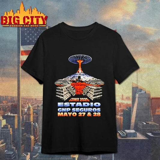 May 27 & 28 2026 T-Shirt System Of A Down Estadio GNP Seguros Shirt