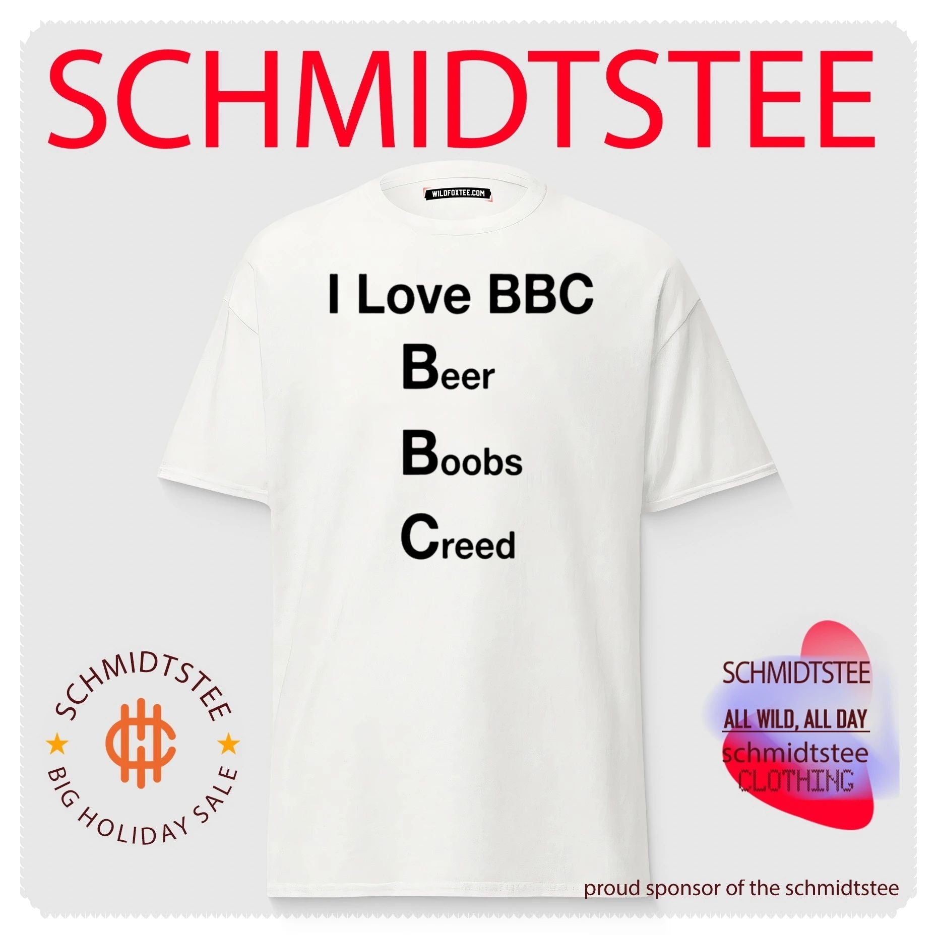 I Love Bbc Beer Boobs Creed shirt