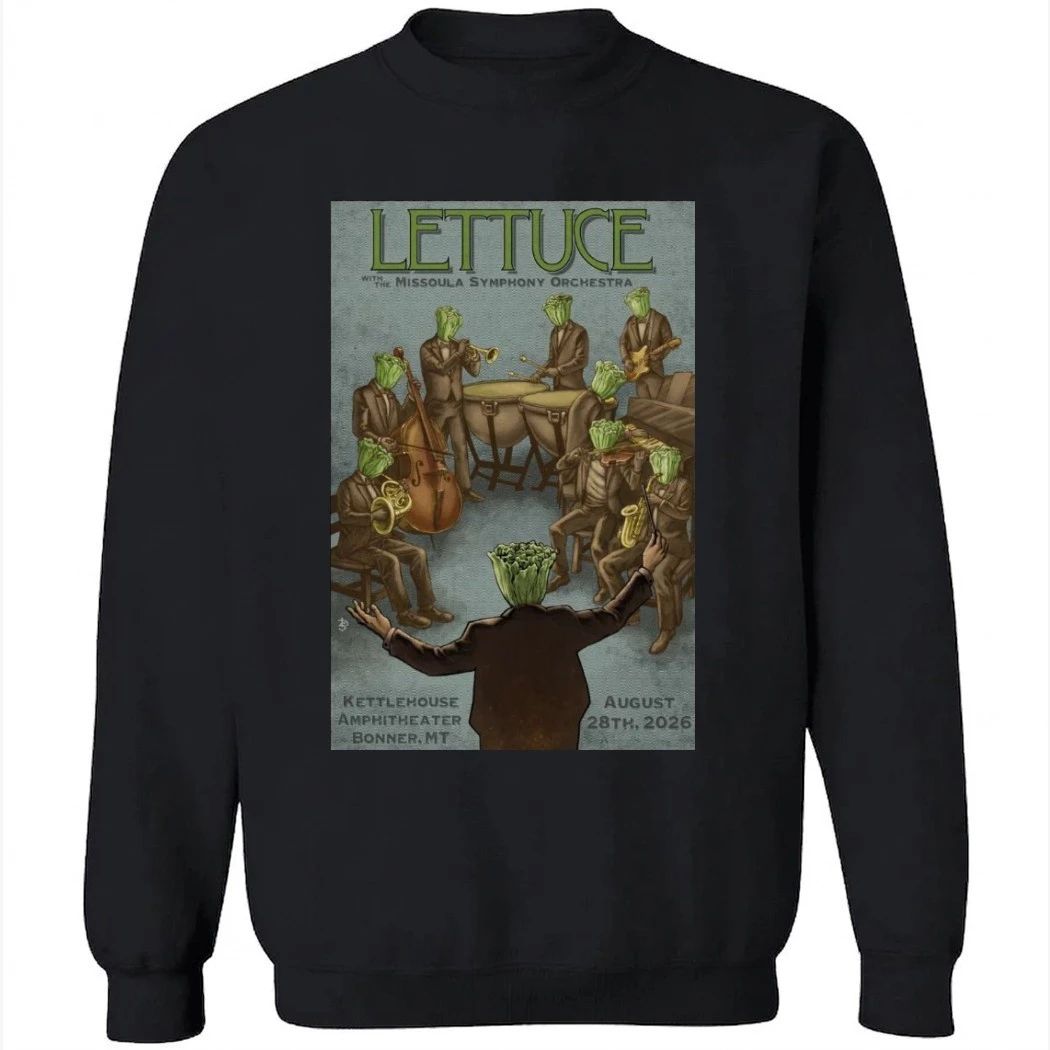 Lettuce 8-28-2026 Bonner MT Poster Shirt