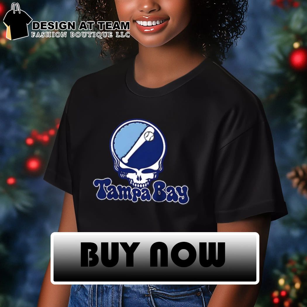 Tampa Bay Baseball Grateful Dead Stealie Skull shirt
