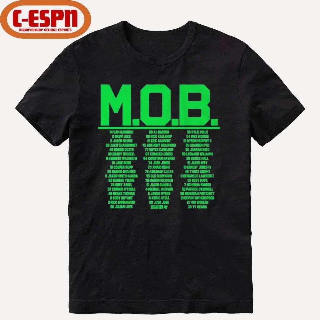 Seattle Football M.O.B Rosters shirt