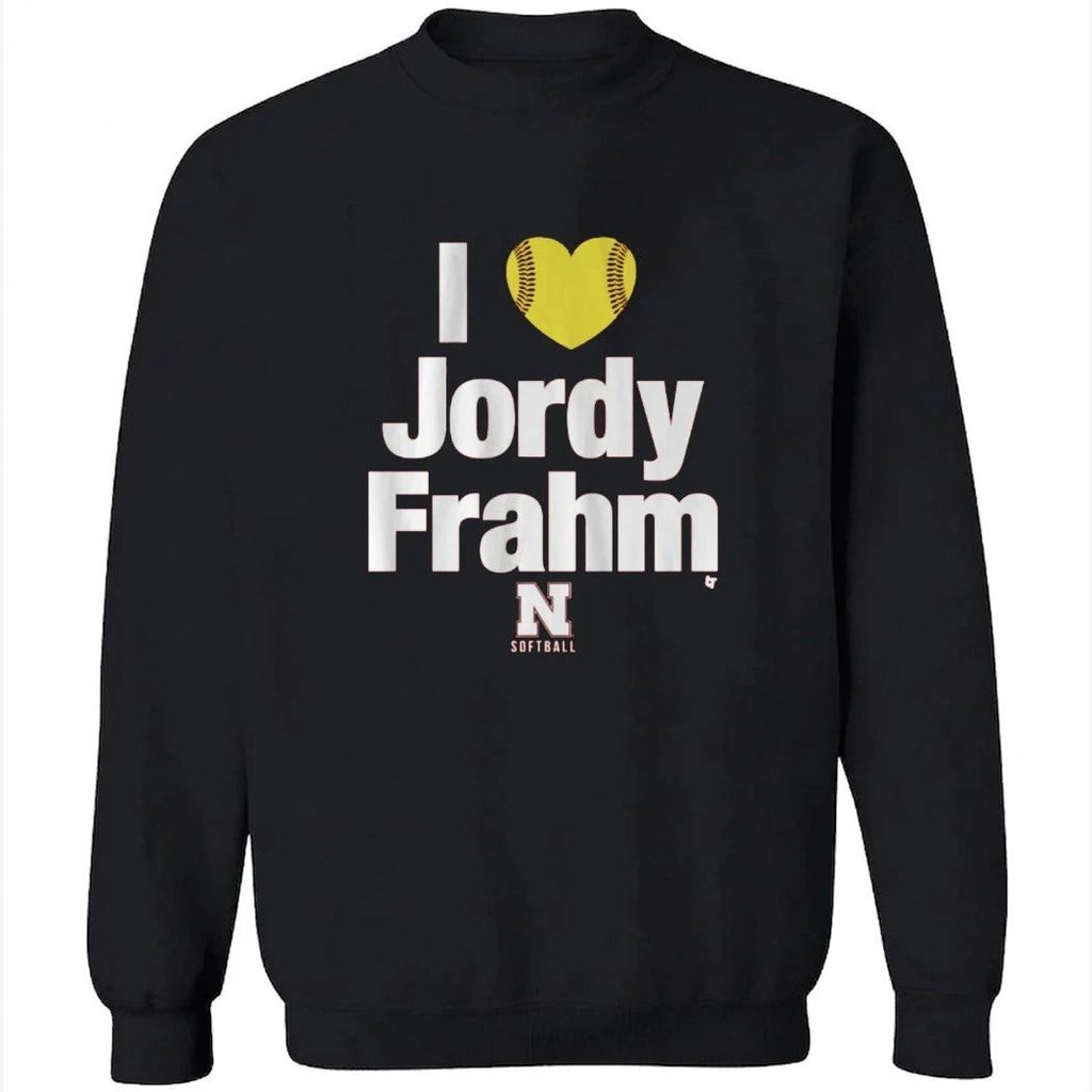 Nebraska Softball I Heart Jordy Frahm Shirt