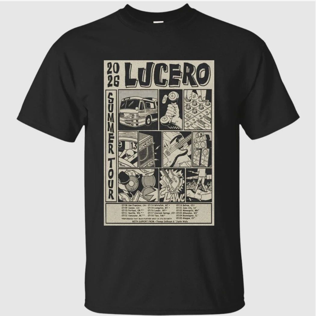 Lucero Summer 2026 Tour Shirt