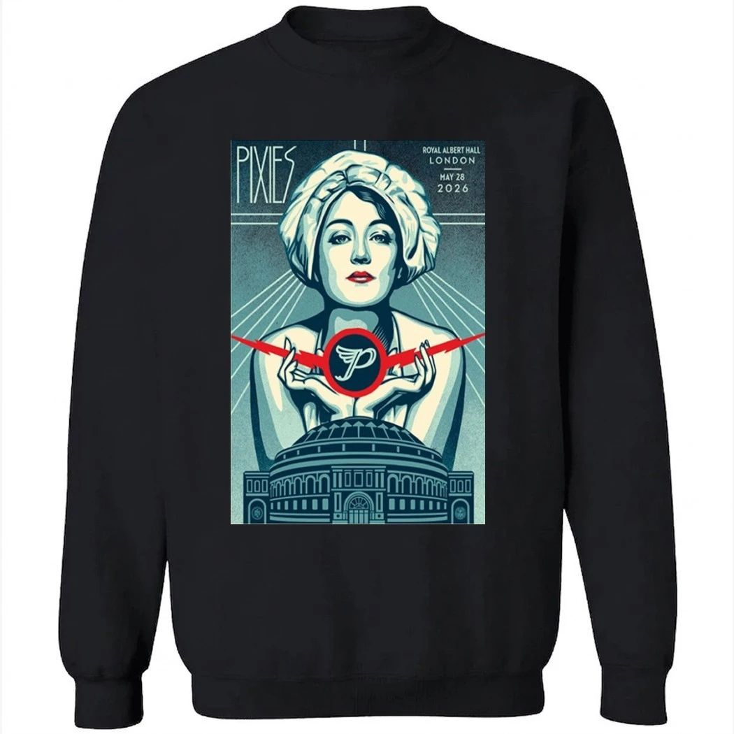 Pixies May 28 2026 Live Royal Albert Hall Kensington Gore Poster Pixies May 28 2026 Live Royal Albert Hall Kensington Gore Poster Shirt
