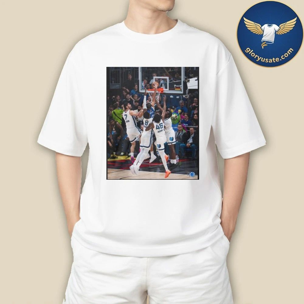 Anthony Black Dunks On Four Defenders Shirt