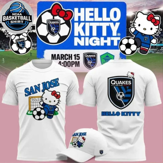 San Jose Earthquakes x Hello Kitty 2026 Shirt