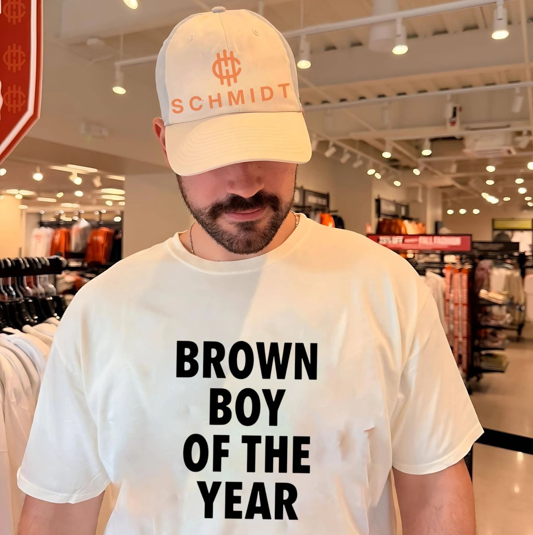 Brown boy of the year shirt