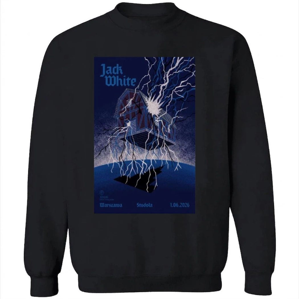 Jack White Warszawa Poster June 1 2026 Shirt