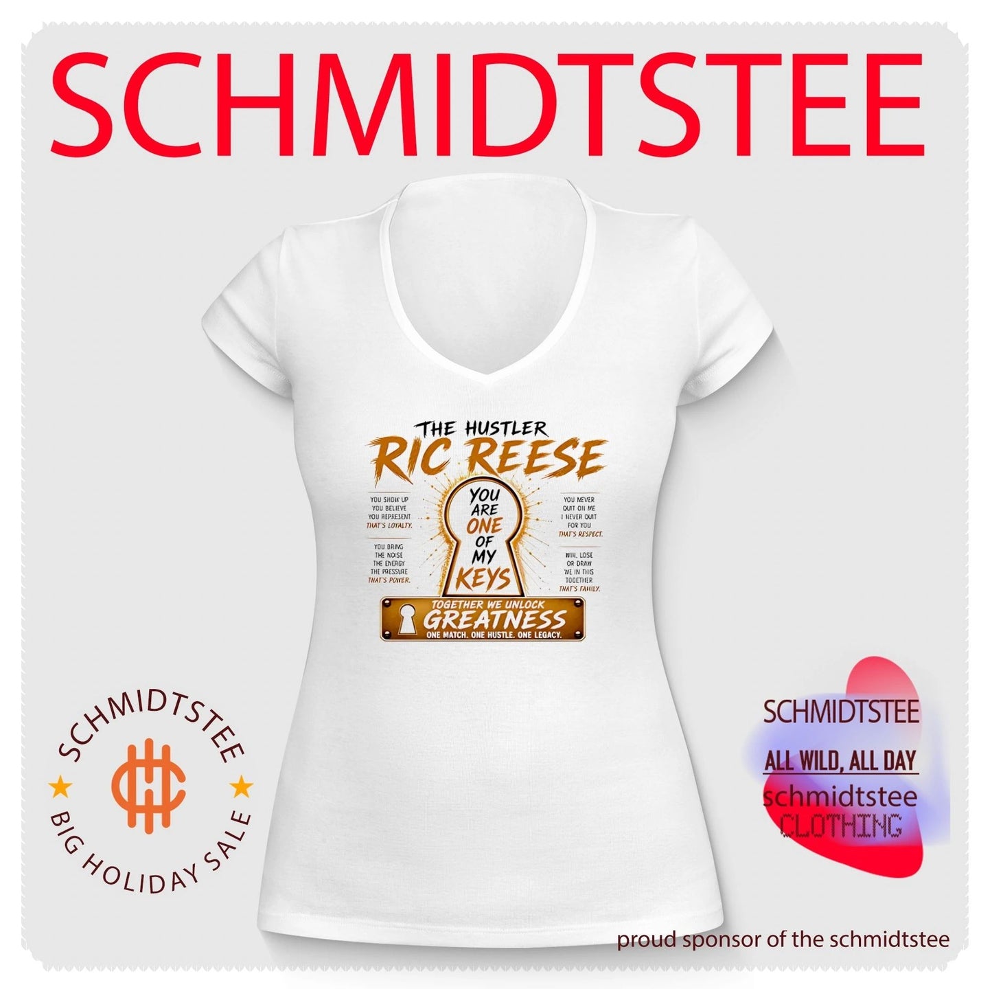 The hustler Ric Reese you are one of my keys shirt