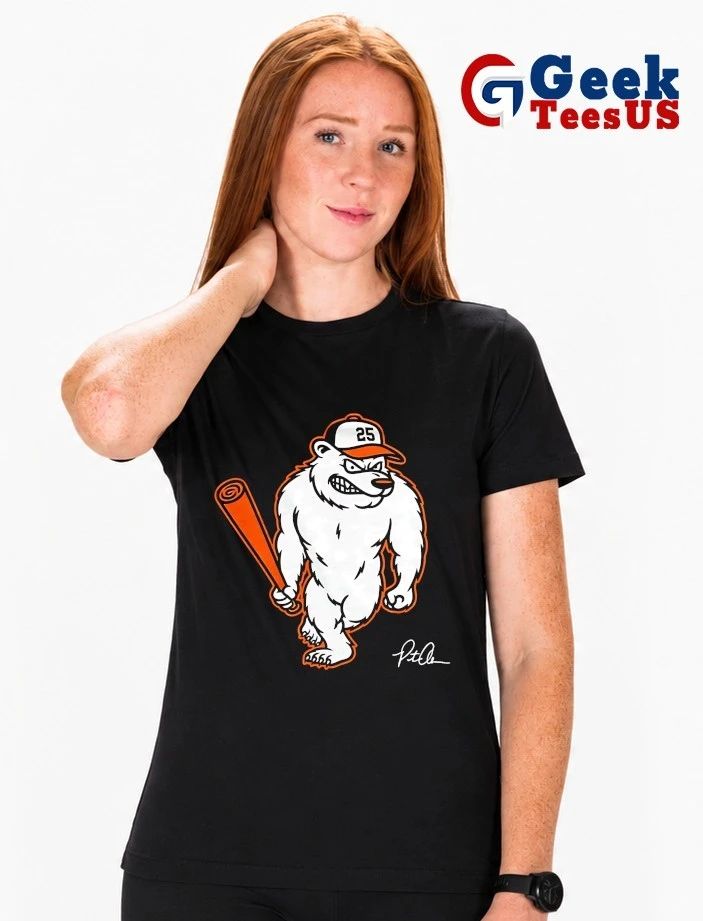 Polar Bear Pete Baltimore Orioles baseball signature shirt