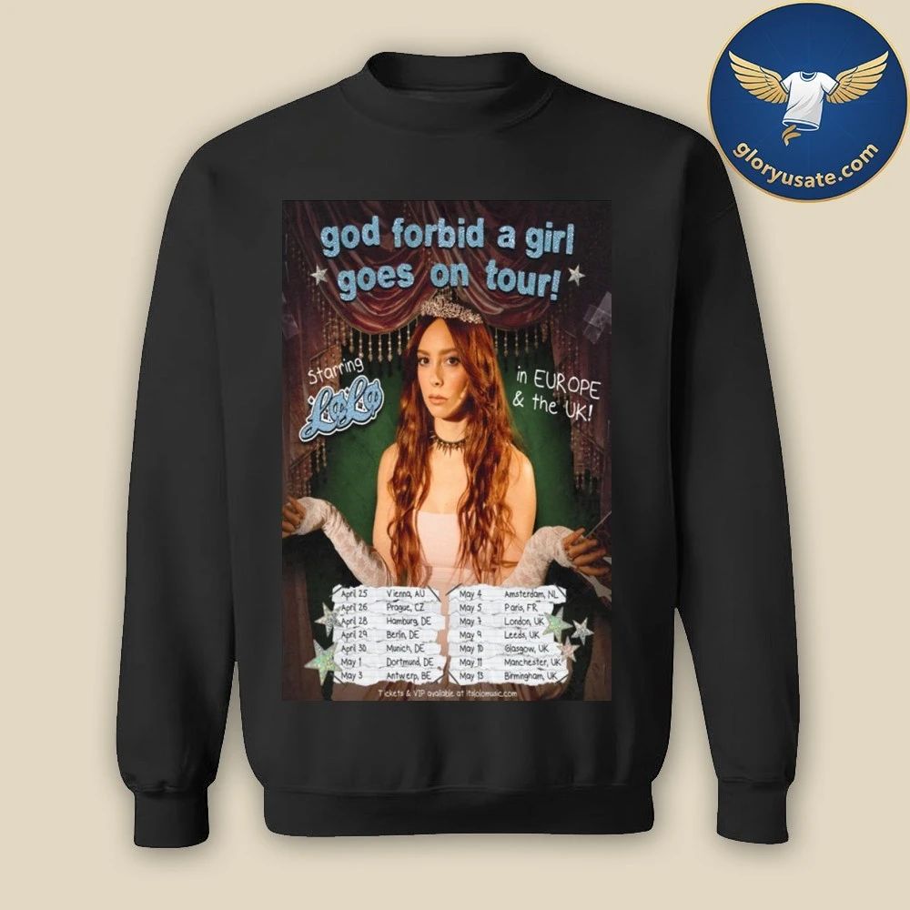 Lolo Europe And UK Tour 2026 Poster Shirt