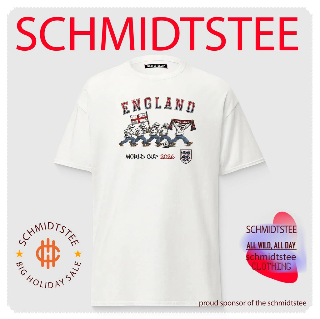 England World Cup 2026 Men’s soccer players graphic vintage shirt