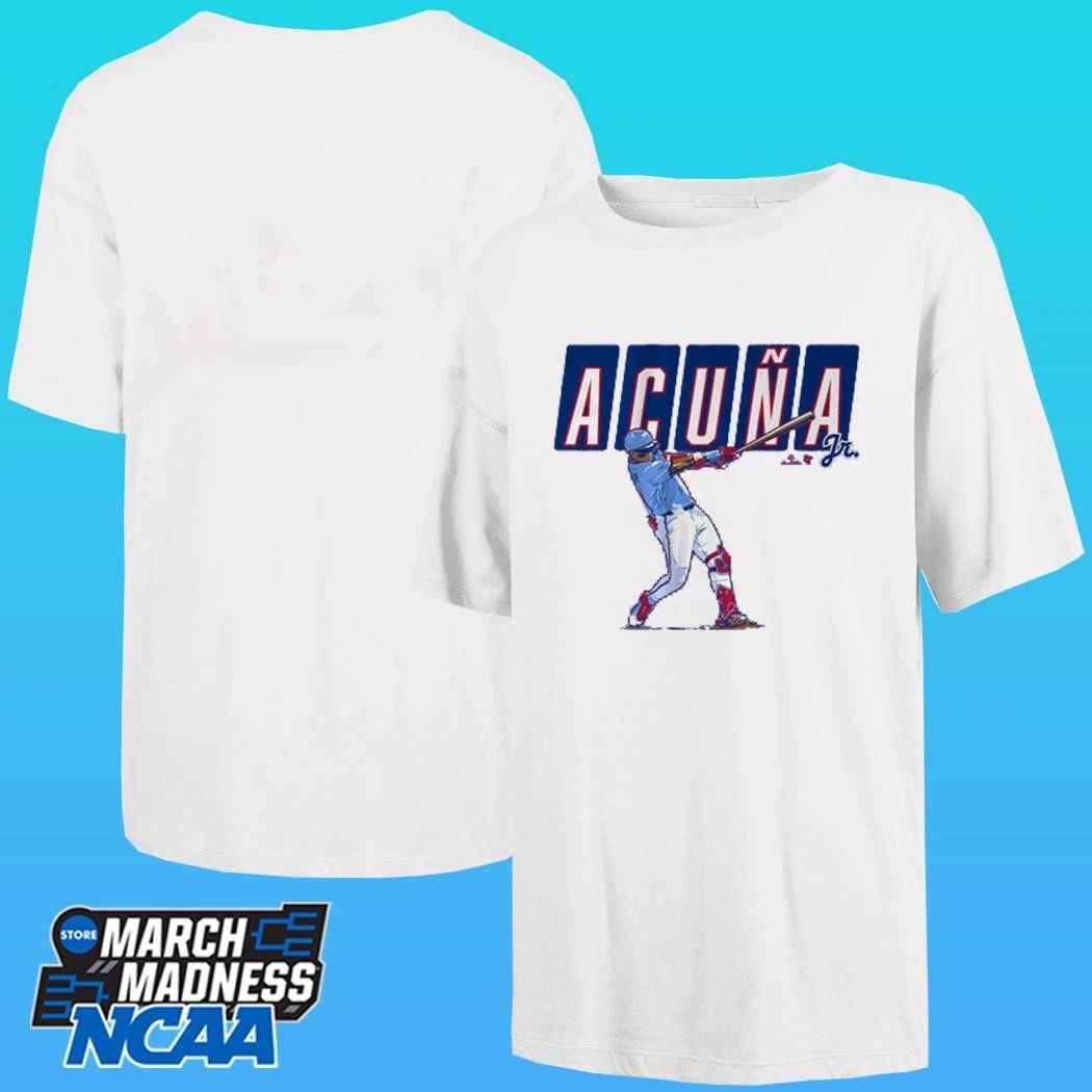 Ronald Acuña Jr Atl Slugger Swing Shirt