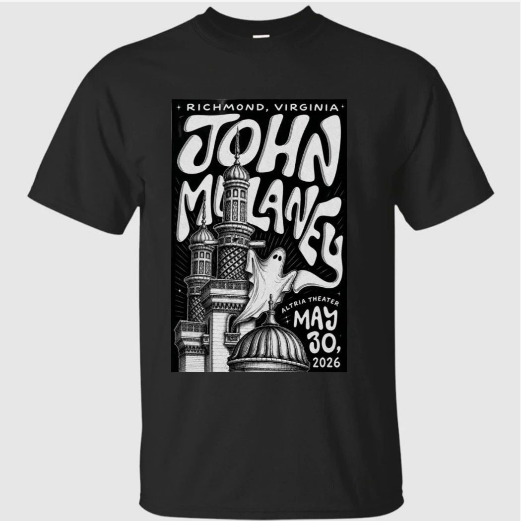 John Mulaney Poster Altria Theater. Richmond, VA May 30, 2026 Shirt