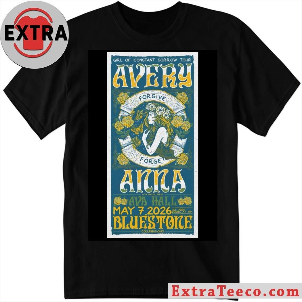 Avery Anna And Ava Hall In Columbus OH On May 7 2026 Tour Poster Shirt