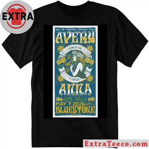 Avery Anna And Ava Hall In Columbus OH On May 7 2026 Tour Poster Shirt