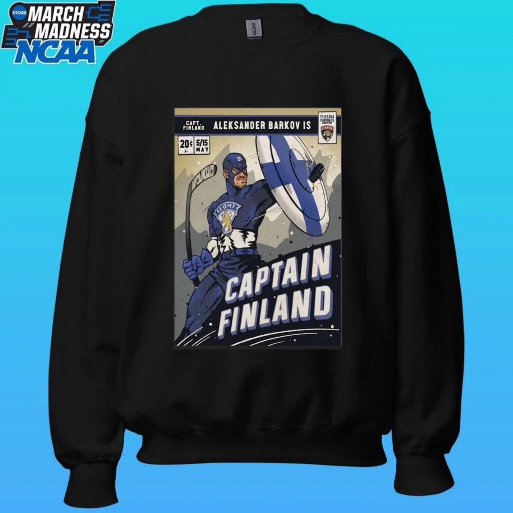 Aleksander Barkov Captain Finland Poster Shirt