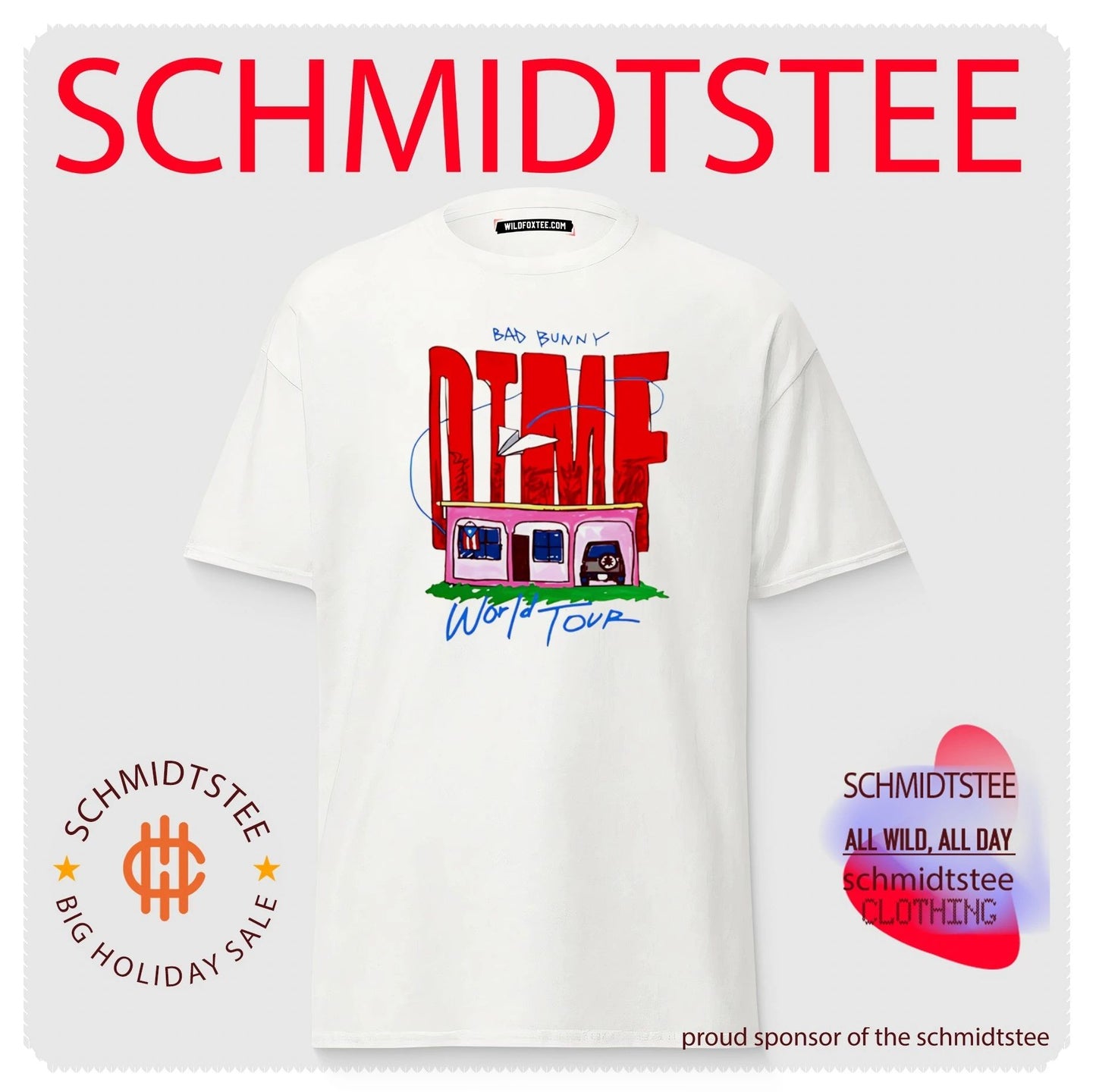 DTMF World Tour Bad Bunny Graphic shirt