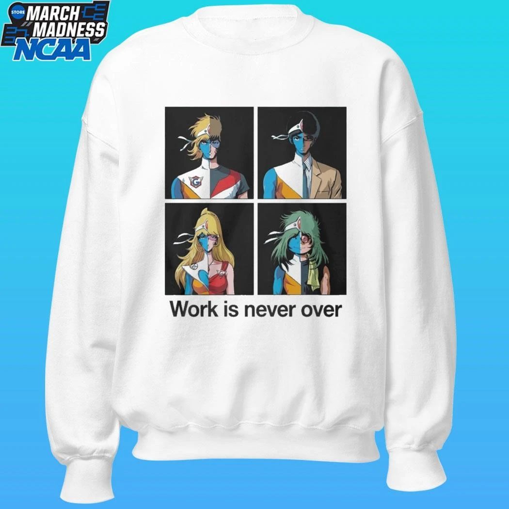 Crescendolls Work Is Never Over Daft Punk Shirt