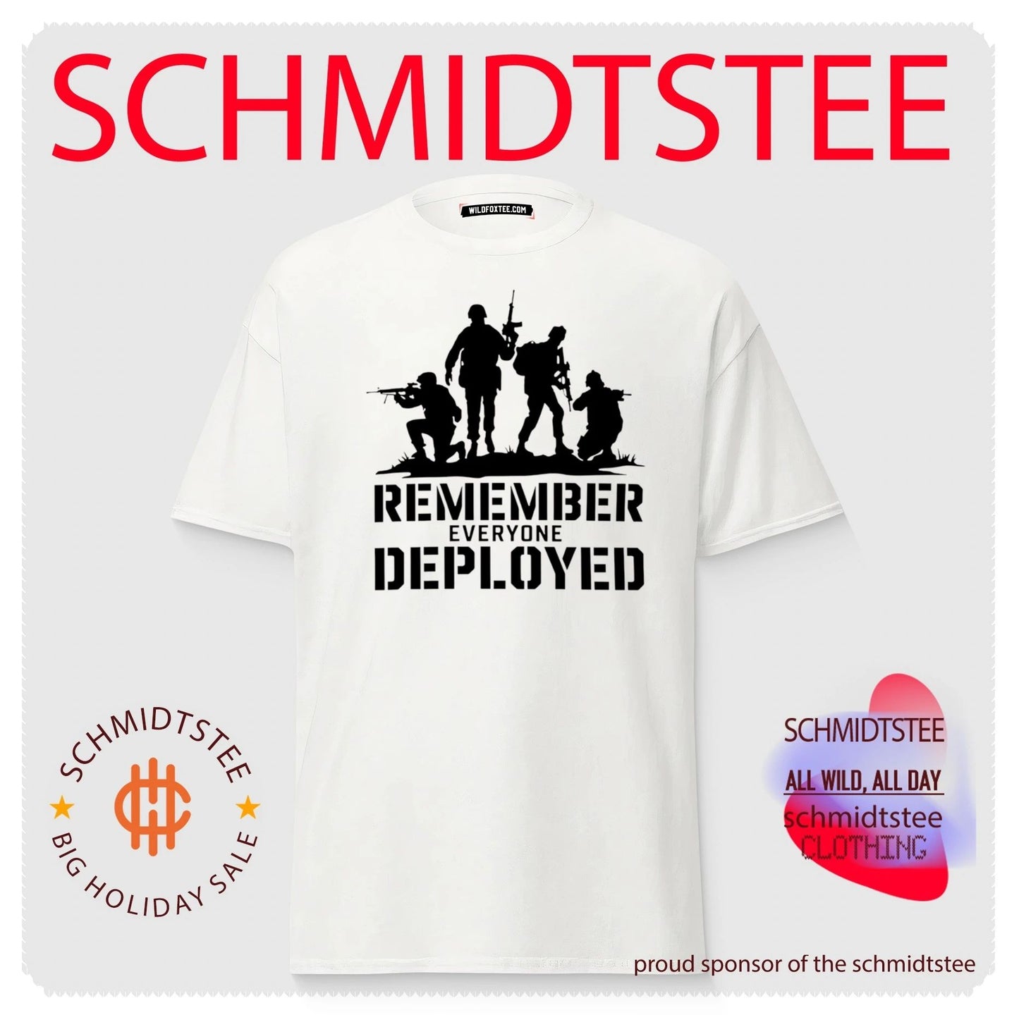 Soldier remember everyone deployed shirt