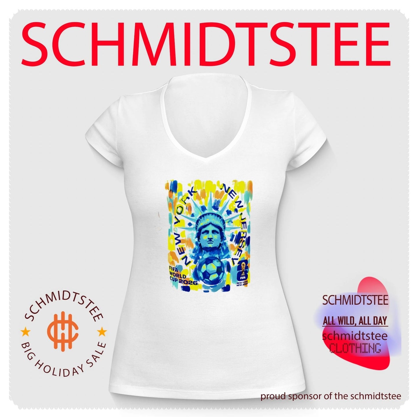 New York Coupe du Monde de la FIFA 2026 shirt