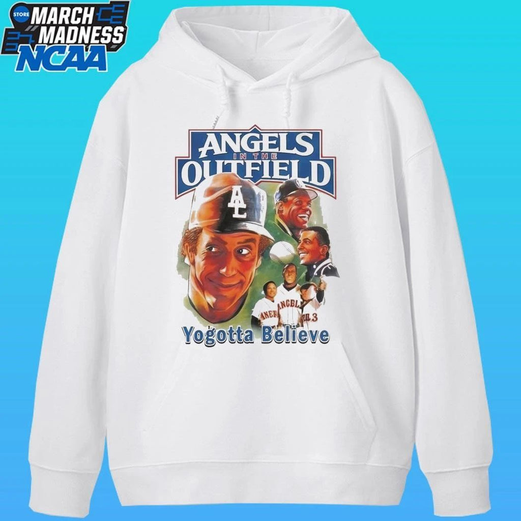 Angels In The Outfield Yogotta Believe Shirt