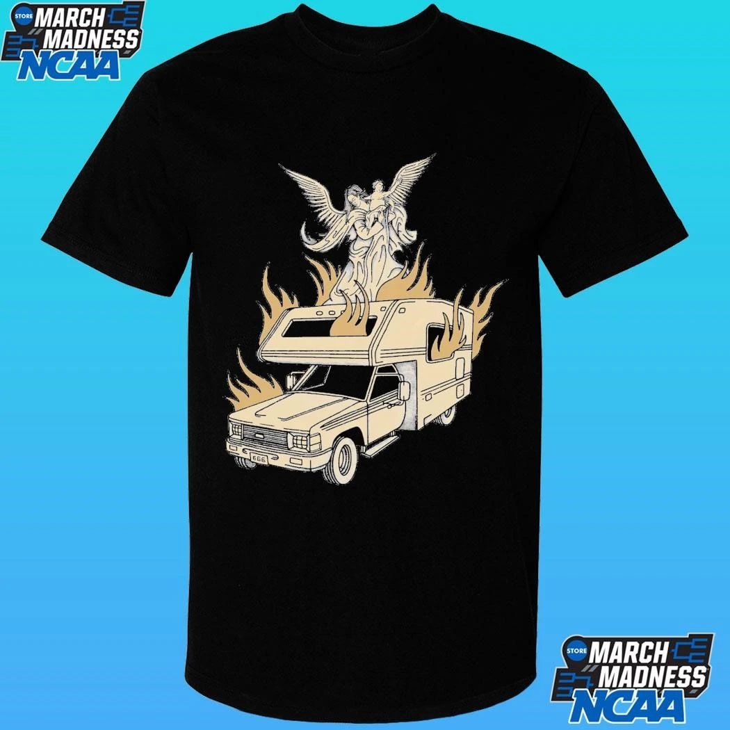 Force Majeure Greet Death Camper Black Shirt