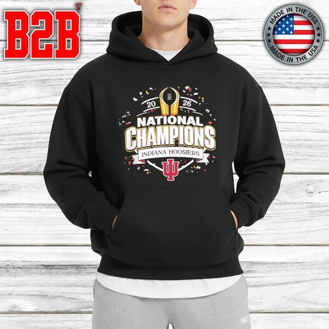 Indiana Hoosiers National Champions 2026 Trophy Shirt
