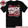 Texas Tech Red Raiders Wreck ‘Em Celebrate 2025 Big 12 Championship and College Football Playoff Bound Shirt