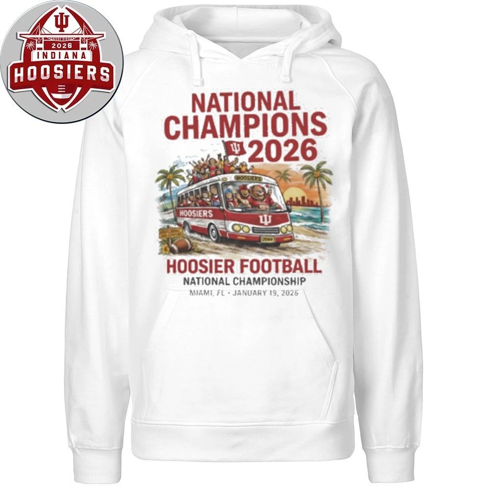 Indiana Hoosier Football National Championship Miami Fl January 19 2026 Tee Shirt