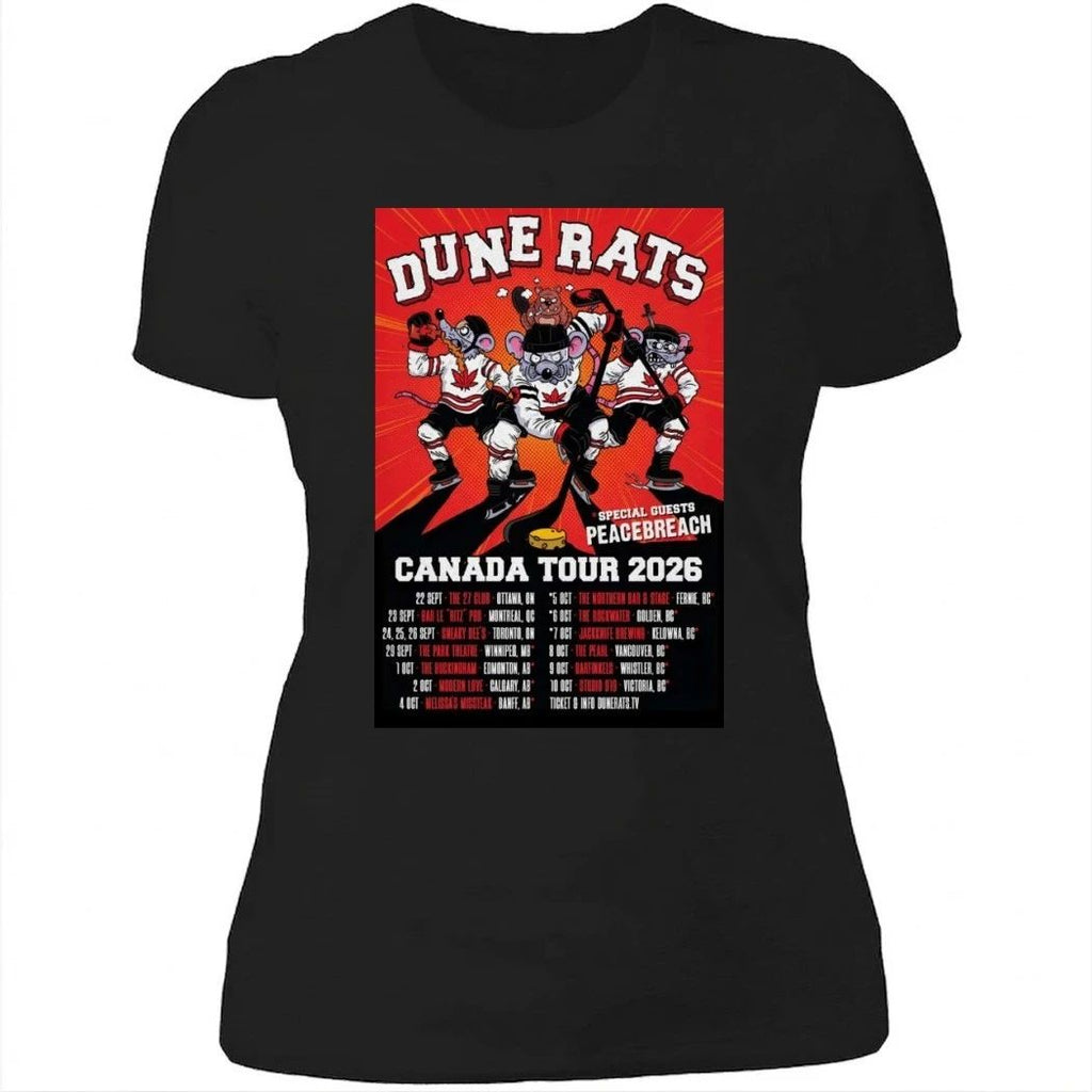 Dune Rats Canada 2026 Shows Poster Shirt