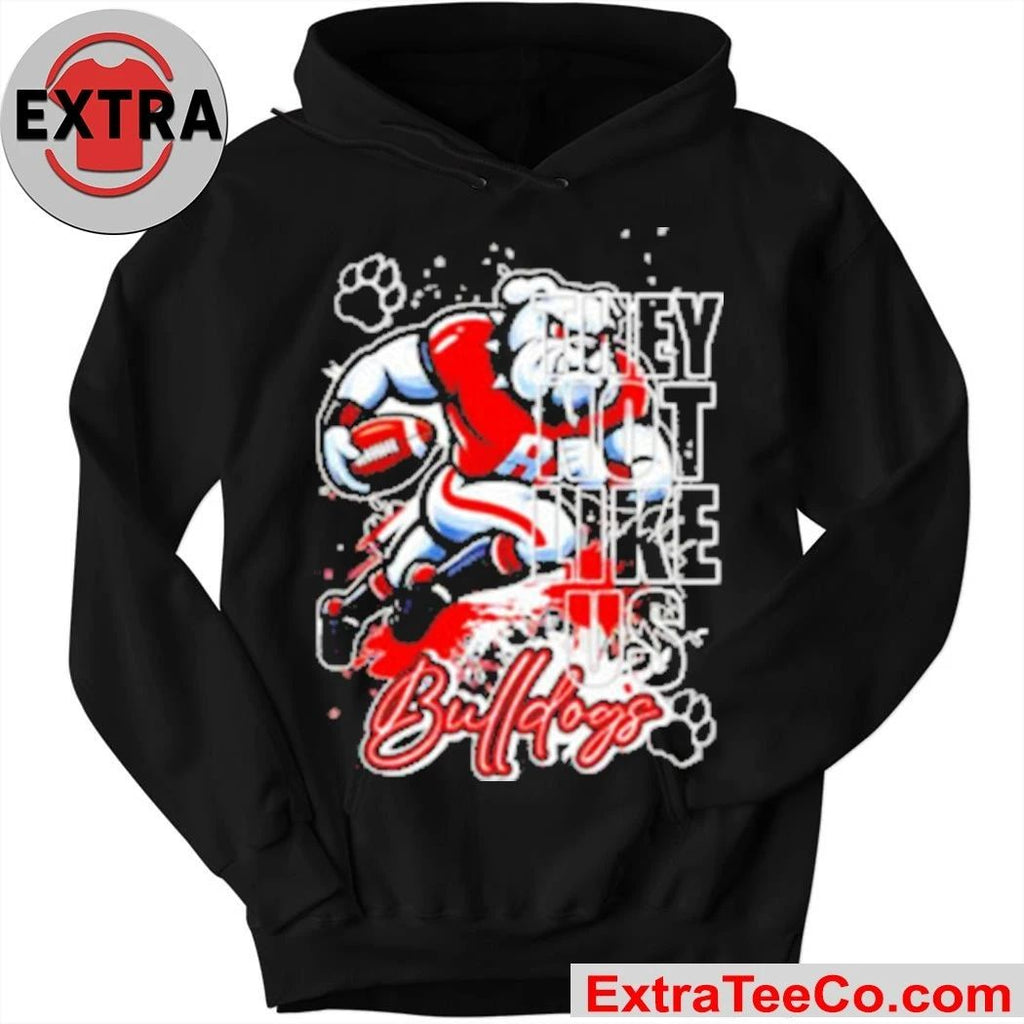 They Not Like Us Georgia Bulldogs Mascot Shirt