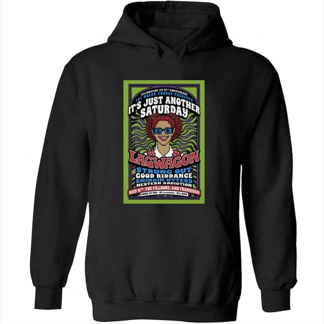 Lagwagon San Francisco, CA May 16 2026 Tour Shirt