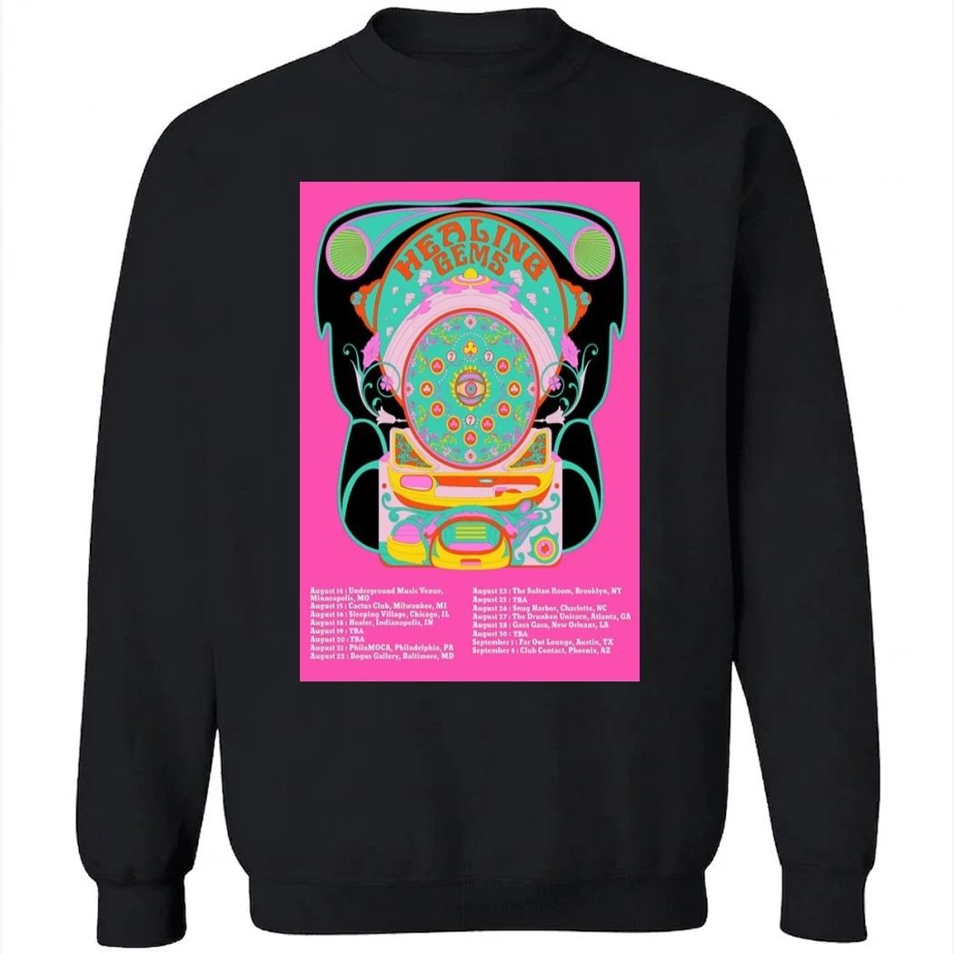 Healing Gems Aug Sep 2026 Poster Shirt