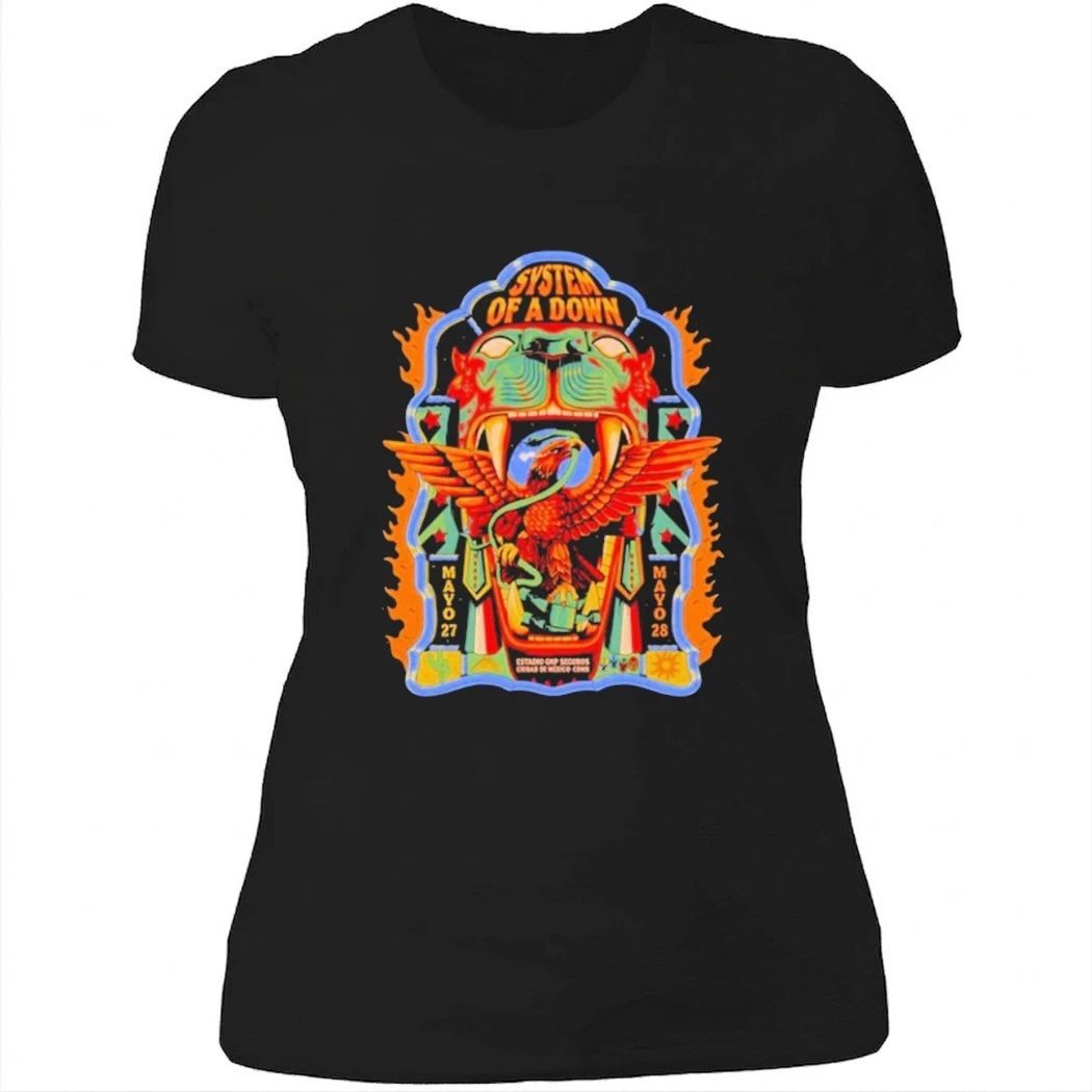 System Of A Down 5-28-2026 Ciudad De Mexico Shirt