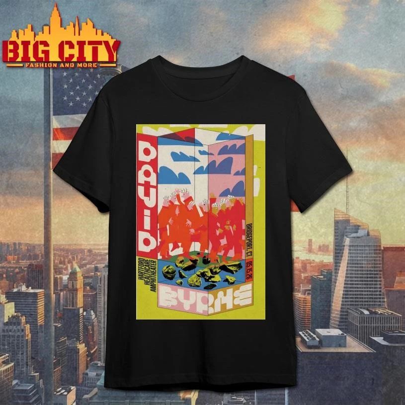 David Byrne In Bridgeport CT On May 15 2026 Tour Poster Shirt