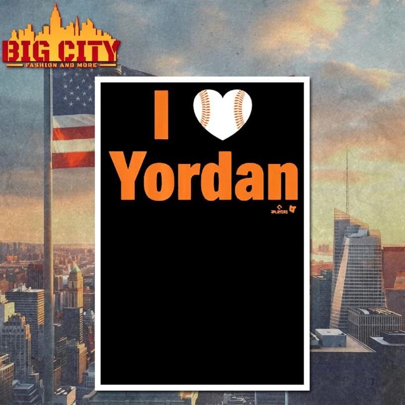 I Heart Yordan Alvarez Baseball Shirt